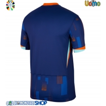 Maglie da calcio Olanda Seconda Maglia Europei 2024 Manica Corta